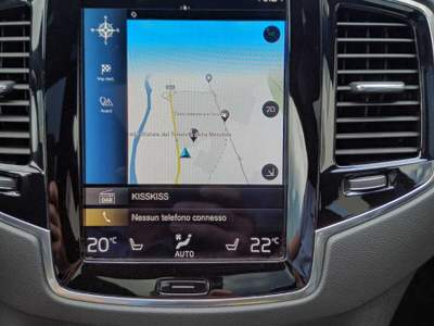 Volvo XC90 VOLVO XC90 7POSTI  T8 PLUG IN AWD FULL AZIENDALE !!!! Nero usata Pian Camuno