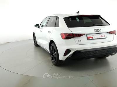 Audi A3 Audi a3 sportback  45 tfsi e  200 kw s tronic Bianco usata Milano