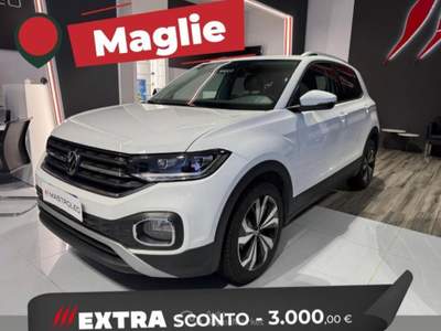 Volkswagen T-Cross 1.6 TDI DSG Advanced Bianco usata Lucugnano