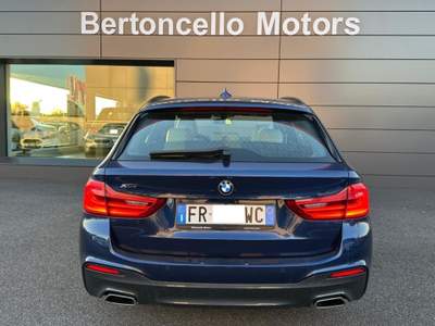 BMW Serie 5 520d d 2.0 190cv xDrive Touring M-SPORT MSPORT Blu/Azzurro usata Castelfranco Veneto