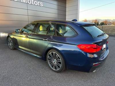 BMW Serie 5 520d d 2.0 190cv xDrive Touring M-SPORT MSPORT Blu/Azzurro usata Castelfranco Veneto