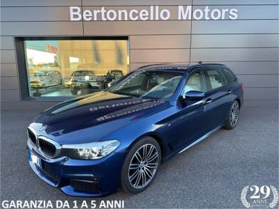 BMW Serie 5 520d d 2.0 190cv xDrive Touring M-SPORT MSPORT Blu/Azzurro usata Castelfranco Veneto