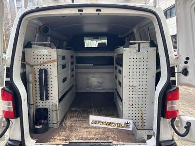 Volkswagen Transporter 2.0 TDI 150CV 4Motion (4X4) SCAFFALI + PORTA SCALA Bianco usata Torino