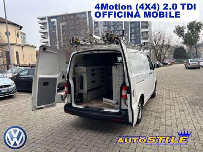 Volkswagen Transporter 2.0 TDI 150CV 4Motion (4X4) SCAFFALI + PORTA SCALA Bianco usata Torino