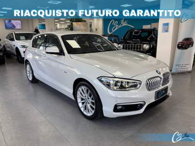BMW Serie 1 118d 118d Urban 5p Bianco usata Carlentini