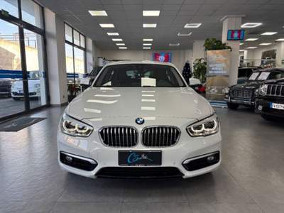 BMW Serie 1 118d 118d Urban 5p Bianco usata Carlentini