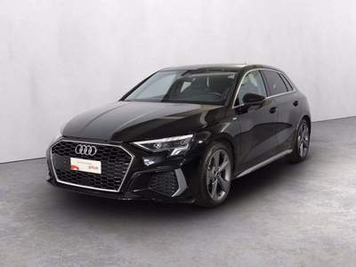Audi A3 Sedan 35 TDI S tronic S line edition Nero usata Cassino