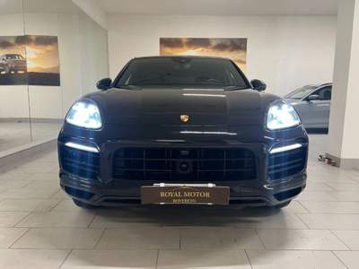 Porsche Cayenne Coupé 3.0 V6 E-Hybrid 462cv /22"/Gancio/Tot.Black! Nero usata Rovereto