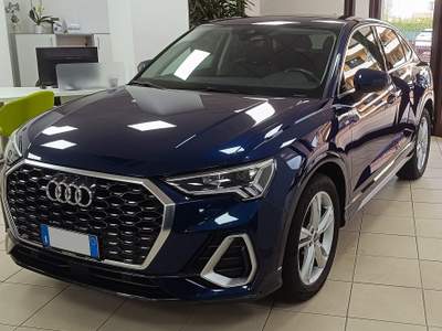 Audi Q3 SPB 35 TDI S tronic S line edition Blu/Azzurro usata SORA