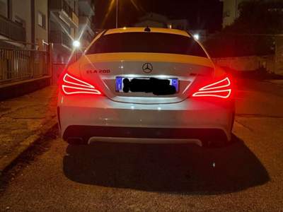 Mercedes-Benz CLA MERCEDES CLA200 AMG EDITION Bianco usata Lecce