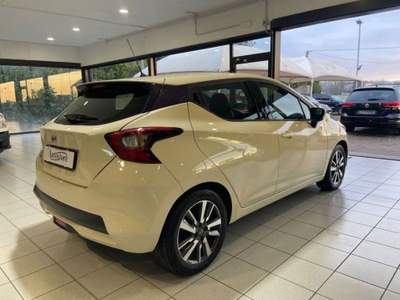 Nissan Micra 1.0 Acenta 71cv Bianco usata Alessandria