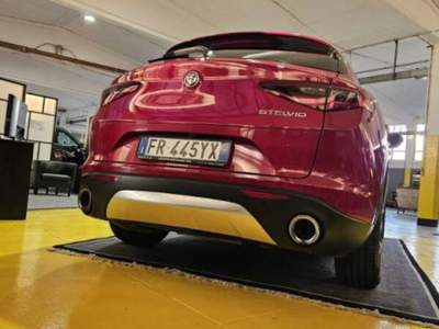 Alfa Romeo Stelvio Alfa romeo stelvio 2.2 190 cv Rosso usata Pontirolo Nuovo