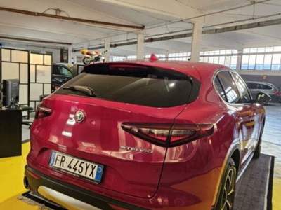 Alfa Romeo Stelvio Alfa romeo stelvio 2.2 190 cv Rosso usata Pontirolo Nuovo