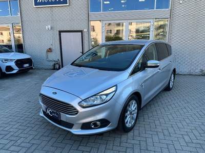 Ford S-Max 2.0 TDCi 150CV S&S Powershift 7p.ti Titanium Busin Grigio usata Savona