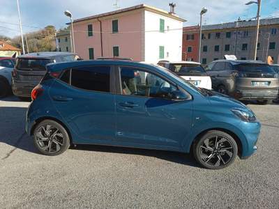 Hyundai i10 1.0 T-GDI N Line - NUOVA - PRONTA CONSEGNA Blu/Azzurro usata Genova