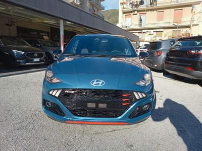 Hyundai i10 1.0 T-GDI N Line - NUOVA - PRONTA CONSEGNA Blu/Azzurro usata Genova