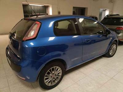 Fiat Punto Evo 1.2 impianto a metano neopatentati Blu/Azzurro usata Mondolfo