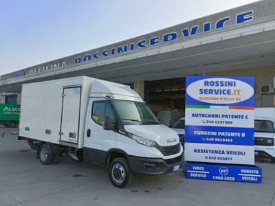 Iveco Daily 35C21 A8 FRIGO FRCX 3.0 DOPPIA CELLA CON SPONDA Bianco usata Quinzano d'Oglio