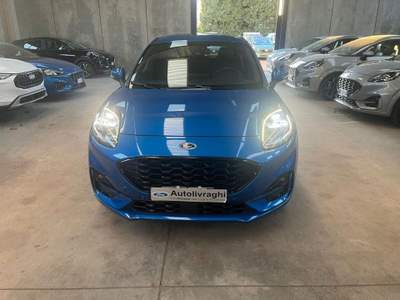 Ford Puma 1.0 EcoBoost Hybrid 125 CV S&S ST-Line X Blu/Azzurro usata Lodi