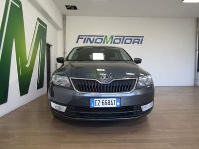 Skoda Rapid Spaceback 1.6 TDI CR 90 CV Ambition Grigio usata Fino Mornasco