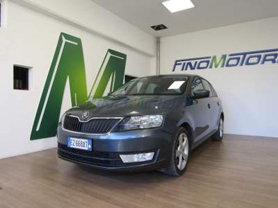 Skoda Rapid Spaceback 1.6 TDI CR 90 CV Ambition Grigio usata Fino Mornasco