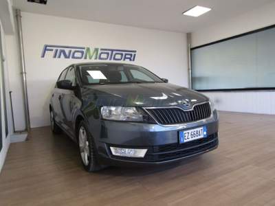 Skoda Rapid Spaceback 1.6 TDI CR 90 CV Ambition Grigio usata Fino Mornasco