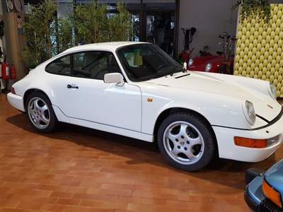 Porsche 911 964 Coupè Carrera 4 asi  Book service Bianco usata Cazzano Sant'Andrea
