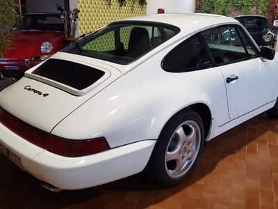 Porsche 911 964 Coupè Carrera 4 asi  Book service Bianco usata Cazzano Sant'Andrea