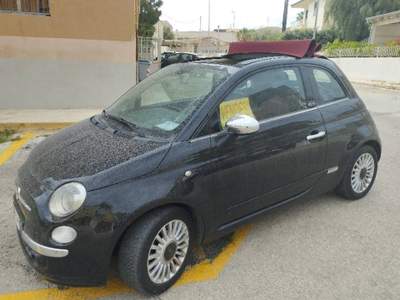 Fiat 500 500 cabrio diesel 75 cv  Nero usata Ragusa