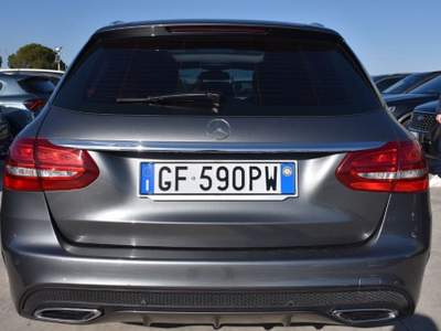 Mercedes-Benz Classe C d S.W. Auto Premium *AMG,TETTO,SEDILI RISC.* Grigio usata San Vito dei Normanni