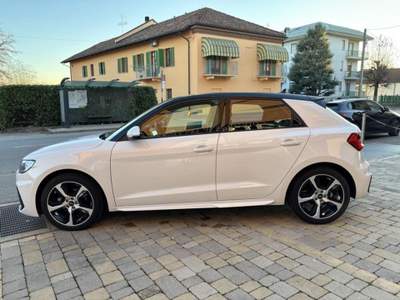 Audi A1 SPB 30 TFSI S line edition Full LED-PHONE APPS Bianco usata Alba