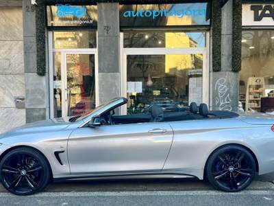 BMW Serie 4 420d d Cabrio Msport Grigio usata Torino