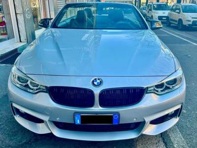 BMW Serie 4 420d d Cabrio Msport Grigio usata Torino