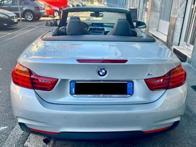 BMW Serie 4 420d d Cabrio Msport Grigio usata Torino