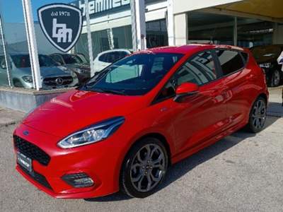 Ford Fiesta 1.0 Ecoboost 70CV  5 porte ST-Line Rosso usata Augusta