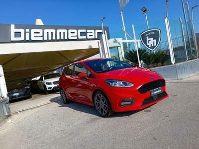 Ford Fiesta 1.0 Ecoboost 70CV  5 porte ST-Line Rosso usata Augusta