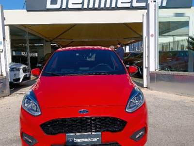 Ford Fiesta 1.0 Ecoboost 70CV  5 porte ST-Line Rosso usata Augusta