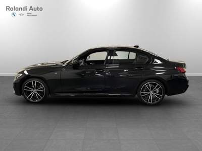 BMW Serie 3 325td d mhev 48V xdrive Msport auto Nero usata Casale Monferrato