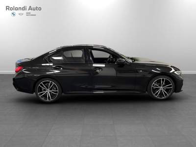 BMW Serie 3 325td d mhev 48V xdrive Msport auto Nero usata Casale Monferrato