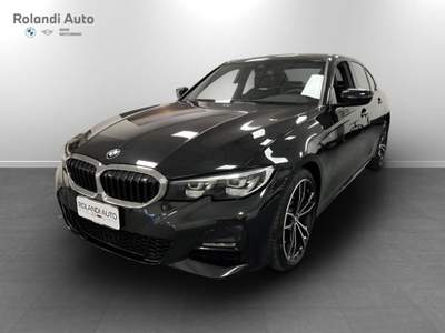 BMW Serie 3 325td d mhev 48V xdrive Msport auto Nero usata Casale Monferrato