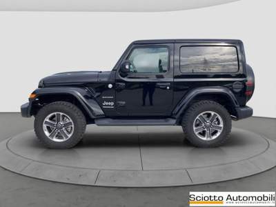 Jeep Wrangler 2.2 Mjt II Sahara Nero usata MESSINA
