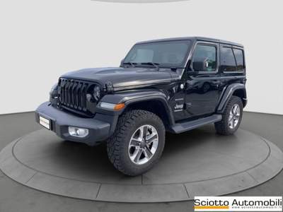 Jeep Wrangler 2.2 Mjt II Sahara Nero usata MESSINA