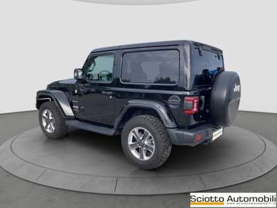 Jeep Wrangler 2.2 Mjt II Sahara Nero usata MESSINA