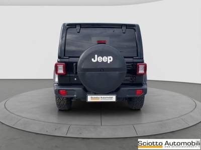 Jeep Wrangler 2.2 Mjt II Sahara Nero usata MESSINA