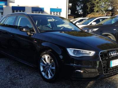 Audi A3 SPB 1.6TDI Ultra  S-Line NEOPATENTATI Nero usata Corbetta
