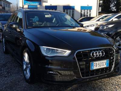 Audi A3 SPB 1.6TDI Ultra  S-Line NEOPATENTATI Nero usata Corbetta