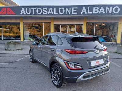 Hyundai Kona HEV 1.6 DCT XLine PER NEOPATENTATI Grigio usata ALBANO SANT'ALESSANDRO