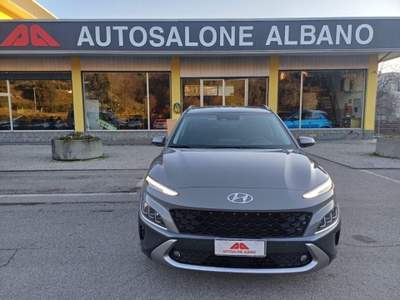 Hyundai Kona HEV 1.6 DCT XLine PER NEOPATENTATI Grigio usata ALBANO SANT'ALESSANDRO