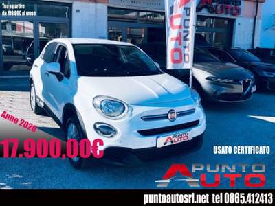 Fiat 500X 1.6 MultiJet 120 CV Lounge telecamera Bianco usata Isernia