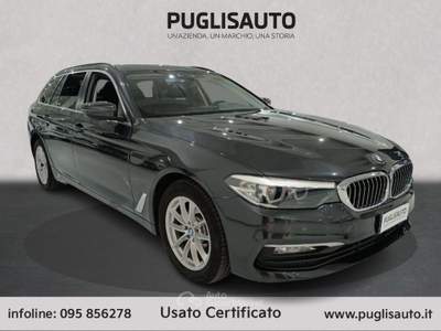 BMW Serie 5 520d d xDrive Touring Business Grigio usata BELPASSO